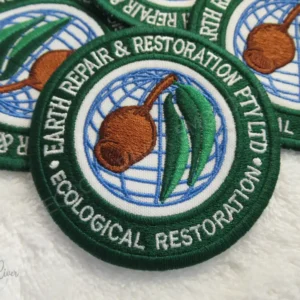 Custom Embroidered Logo Patch - Your company logo - Iron On Patch, Sew OnPatch