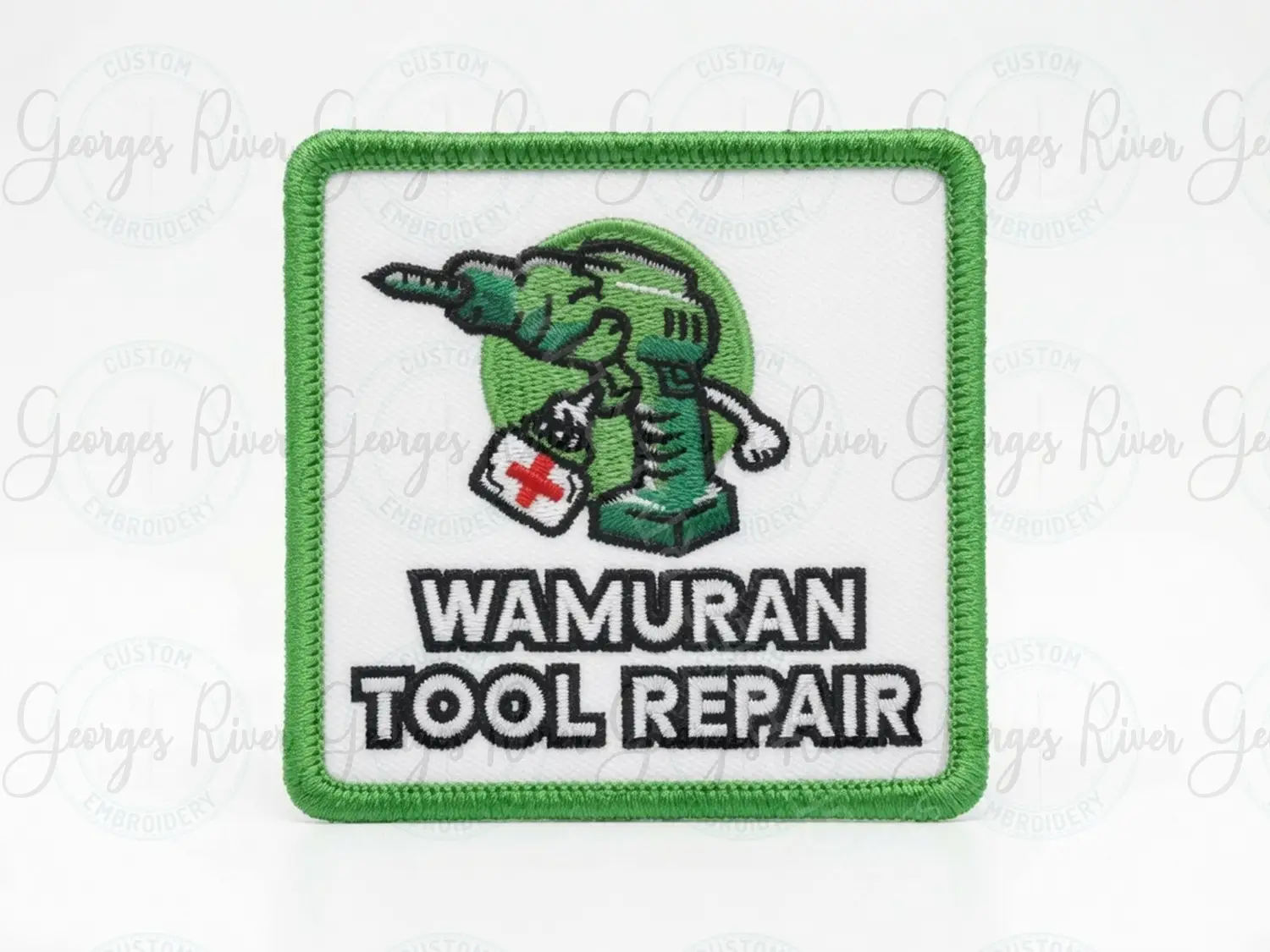 Custom Embroidered Logo Patch - Your company logo - Iron On Patch, Sew OnPatch - Image 6