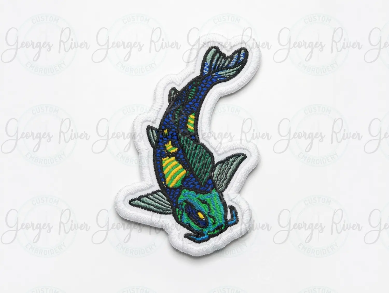 Custom Embroidered Logo Patch - Your company logo - Iron On Patch, Sew OnPatch - Image 5