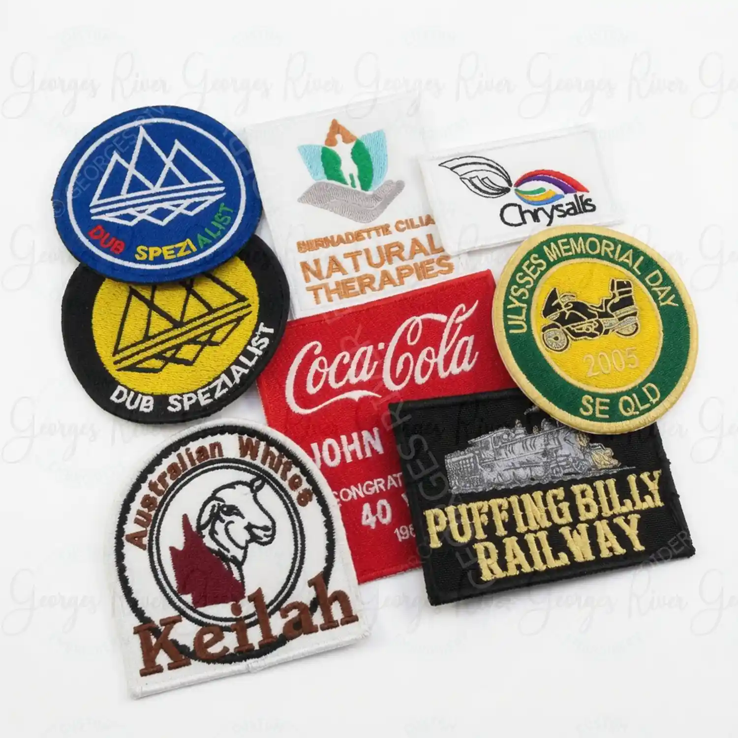 Custom Embroidered Logo Patch - Your company logo - Iron On Patch, Sew OnPatch - Image 8