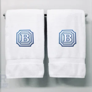 Personalised Monogrammed Bath Towel - Single or Set