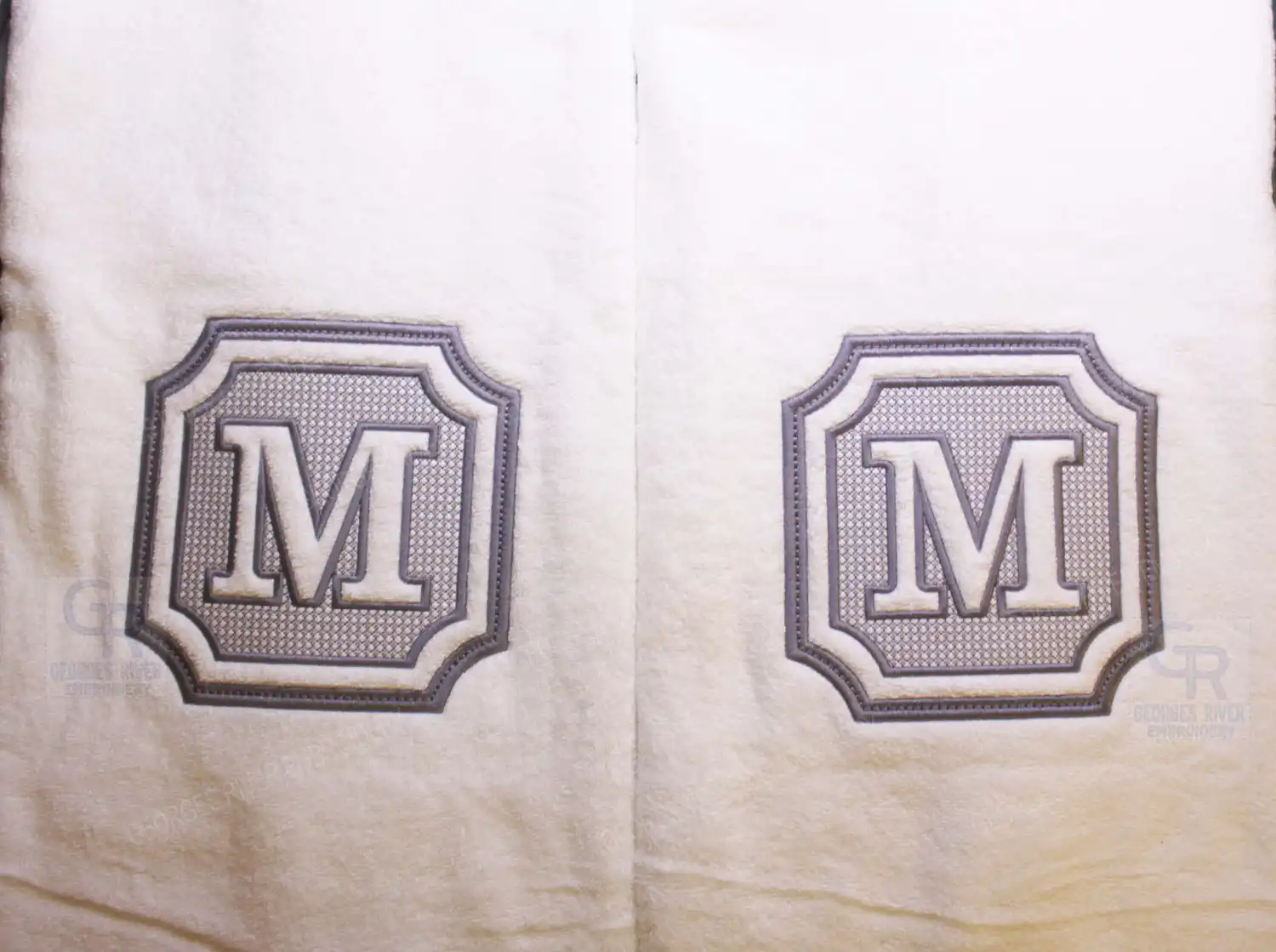 Personalised Monogrammed Bath Towel - Single or Set - Image 6