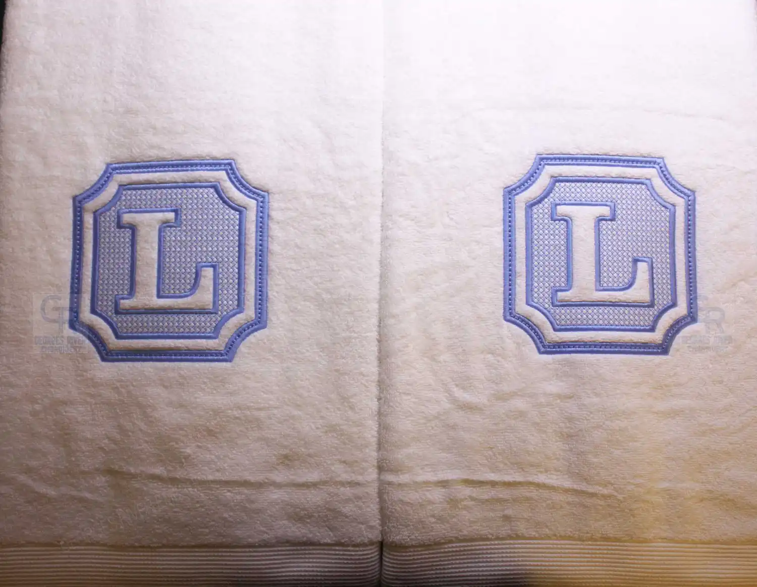 Personalised Monogrammed Bath Towel - Single or Set - Image 5