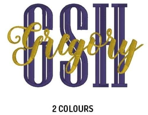 Personalised Monogrammed Bath Towel - Single or Set- Initials and Name - Image 5